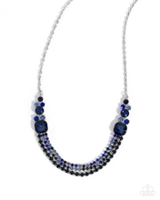 Load image into Gallery viewer, Paparazzi Relaxed Refinement - Blue Necklace