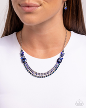 Load image into Gallery viewer, Paparazzi Relaxed Refinement - Blue Necklace