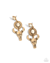 Load image into Gallery viewer, Paparazzi Western Week - Gold Earrings