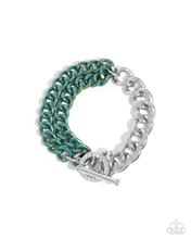 Load image into Gallery viewer, Paparazzi Iridescent Icon - Green Necklace & Paparazzi Tourist Twists - Green Bracelet