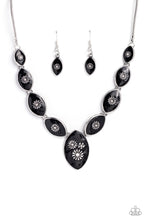 Load image into Gallery viewer, Paparazzi Pressed Flowers - Black Necklace