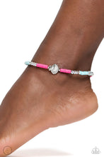 Load image into Gallery viewer, Paparazzi Carefree Coral - Pink Anklet