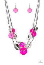 Load image into Gallery viewer, Paparazzi Barefoot Beaches - Pink Necklace and Paparazzi Shore Up - Pink Bracelet Set