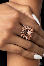 Load image into Gallery viewer, Paparazzi Starburst Season - Copper Ring