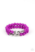 Load image into Gallery viewer, Paparazzi Summer Splash - Purple Necklace & Paparazzi Dip and Dive - Purple Bracelet