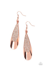 Load image into Gallery viewer, Paparazzi Prismatically Persuasive - Copper Earrings
