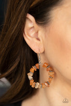 Load image into Gallery viewer, Paparazzi Going for Grounded - Orange Earrings
