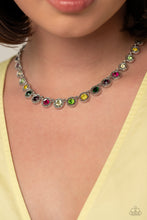 Load image into Gallery viewer, Paparazzi Kaleidoscope Charm - Multi Necklace (May 3023 Life Of the Party)