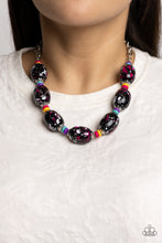 Load image into Gallery viewer, Paparazzi No Laughing SPLATTER - Pink Necklace