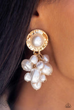 Load image into Gallery viewer, Paparazzi Long Time No SEA - Gold Earrings (August 2023 Fashion Fix)
