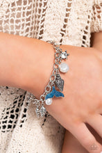 Load image into Gallery viewer, Paparazzi MERMAID For Each Other - Blue Bracelet