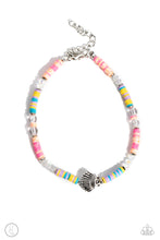 Load image into Gallery viewer, Paparazzi Carefree Coral - Multi Anklet