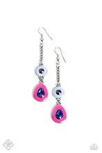 Load image into Gallery viewer, Paparazzi Colorblock Canvas - Multi Earrings (May 2023 Fashion Fix)
