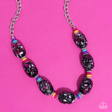 Load image into Gallery viewer, Paparazzi No Laughing SPLATTER - Pink Necklace