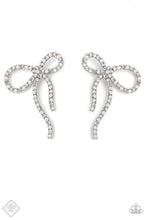 Load image into Gallery viewer, Paparazzi Deluxe Duet Earrings - White (December 2022 Fashion Fix)