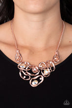 Load image into Gallery viewer, Paparazzi Warp Speed Necklace - Copper