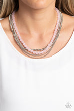 Load image into Gallery viewer, Paparazzi Boardwalk Babe Necklace - Pink