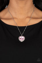 Load image into Gallery viewer, Paparazzi Sweethearts Stroll Necklace - Pink