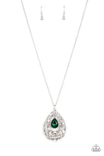 Load image into Gallery viewer, Paparazzi Glitz and GLOW - Green Necklace