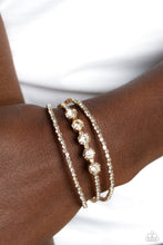 Load image into Gallery viewer, Paparazzi Lucid Layers Bracelet - Gold
