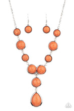 Load image into Gallery viewer, Paparazzi Terrestrial Trailblazer - Orange Necklace