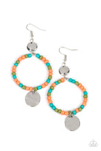 Load image into Gallery viewer, Paparazzi Cayman Catch Earrings - Orange

