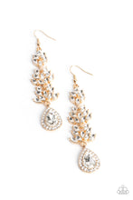 Load image into Gallery viewer, Paparazzi Water Lily Whimsy Earrings - Gold