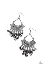 Load image into Gallery viewer, Paparazzi Chromatic Cascade Earrings - Black