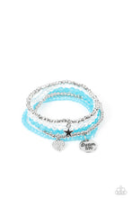 Load image into Gallery viewer, Paparazzi Teenage DREAMER Bracelet - Blue