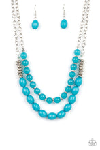 Load image into Gallery viewer, Paparazzi Venetian Voyage - Blue Necklace