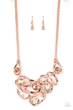Load image into Gallery viewer, Paparazzi Warp Speed Necklace - Copper