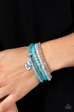 Load image into Gallery viewer, Paparazzi Teenage DREAMER Bracelet - Blue