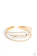 Load image into Gallery viewer, Paparazzi Lucid Layers Bracelet - Gold