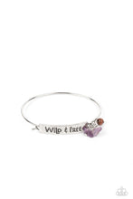 Load image into Gallery viewer, Paparazzi Fearless Fashionista Bracelet - Purple