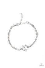 Load image into Gallery viewer, Paparazzi Bedazzled Beauty Bracelet - White
