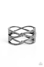 Load image into Gallery viewer, Paparazzi Entrancing Etiquette - Black Bracelet