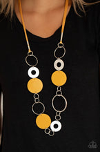 Load image into Gallery viewer, Sooner or LEATHER - Yellow