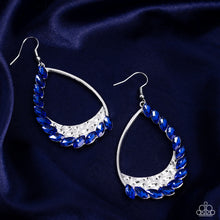 Load image into Gallery viewer, Paparazzi Looking Sharp Earrings - Blue