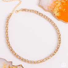 Load image into Gallery viewer, Paparazzi Eternal Effulgence/ Gold Necklace (Choker)