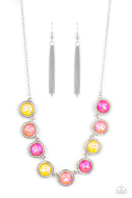 Load image into Gallery viewer, Paparazzi Queen of the Cosmos - Yellow Necklace