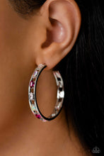 Load image into Gallery viewer, Paparazzi The Gem Fairy Earrings - Pink (2023 February Life Of The Party)