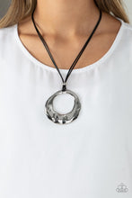Load image into Gallery viewer, Paparazzi Tectonic Treasure - Silver Necklace