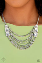 Load image into Gallery viewer, Paparazzi Come CHAIN or Shine Necklace - White (2023 March Fashion Fix)