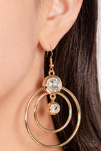 Load image into Gallery viewer, Paparazzi Dapperly Deluxe Earrings - Gold