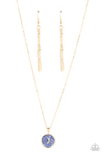 Load image into Gallery viewer, Paparazzi Moon Magic Necklace - Blue