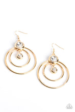 Load image into Gallery viewer, Paparazzi Dapperly Deluxe Earrings - Gold
