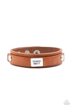 Load image into Gallery viewer, Paparazzi Don’t Quit Now - Brown Bracelet