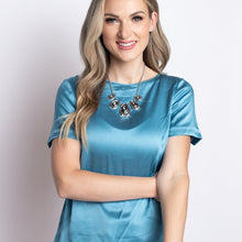 Load image into Gallery viewer, Paparazzi Formally Forged Necklace - Silver