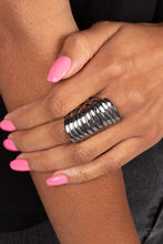 Load image into Gallery viewer, Paparazzi Imperial Glory - Black Ring