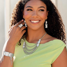 Load image into Gallery viewer, Paparazzi Come CHAIN or Shine Necklace - White (2023 March Fashion Fix)